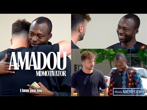 Inspiring Story: Amadou from Gambia and MDMotivator's Incredible Act of Kindness