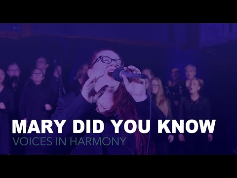 Mary Did You Know (Christmas live cover by Voices In Harmony, DK) 4K