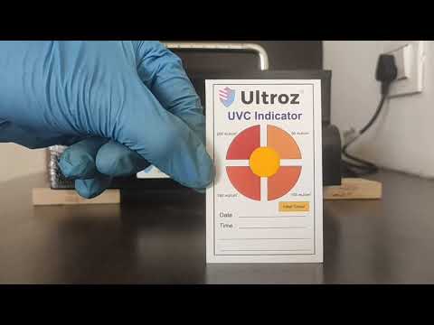 Ultroz UVC Indicator Card