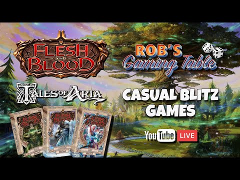 Flesh and Blood - Tales of Aria - Casual Blitz Games
