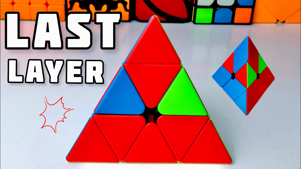 Learn How to solve Last Layer of Pyraminx | Pyraminx Last Layer Algorithms #rubikscube #pyramix