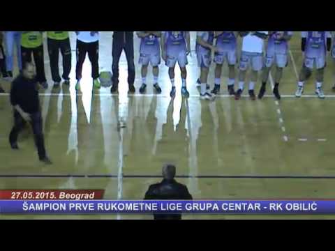 27.05.2015. Dodela medalja i pehara prvacima Prve rukometne lige - grupa "Centar" - RK Obilic