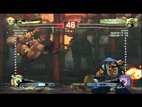 illmatic1984 [Gouken] vs. iyueni [Zangief] - PS3 SSF4 Arcade Edition