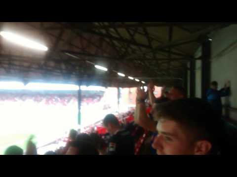Rochdale fans vs Leyton orient away 27/09/2014