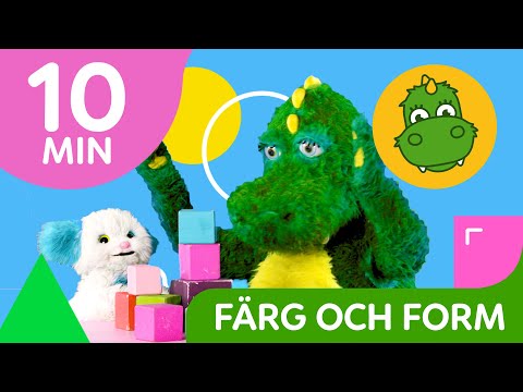 Bolibompa Mini: Mixade favoriter: Färg och form - 10 minuter