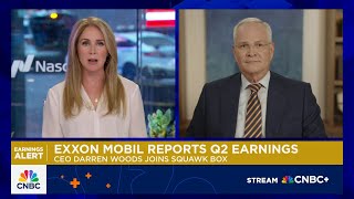 Exxon Mobil CEO Darren Woods on Q2 results: We're prepared for a lower-priced environment