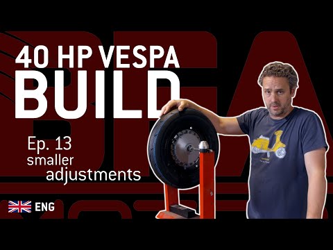 Building a 40HP VESPA from scratch | BFA 306 | PART 13 - smaller adjustments 🛵🔧 {English}