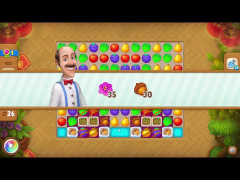 Gardenscapes 923 Level - 26 moves - NO BooSTERS