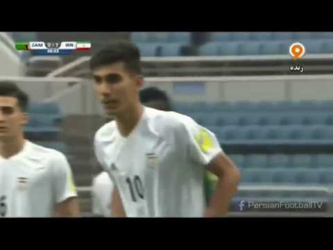 U20: Zambia Vs. Iran | GOALS | World Cup 2017 خلاصه بازی ایران 2-4 زامبیا