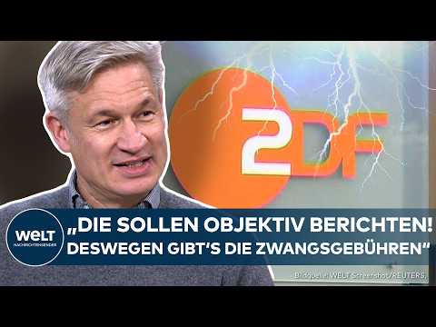 ULF POSCHARDT: ZDF zeigt KI-Videos! Propaganda-Vorwurf! "Die sollen objektiv bleiben!"