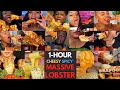 ASMR 1 HOUR Cheesy Lobster Mukbang Gooey Juicy Spicy MUKBANG COMPILATION