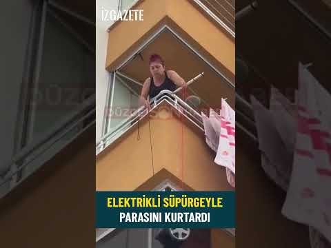 Elektrikli süpürgeyle parasını kurtardı #düzce
