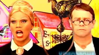 Elton John & RuPaul - Don't Go Breakin My Heart 1995