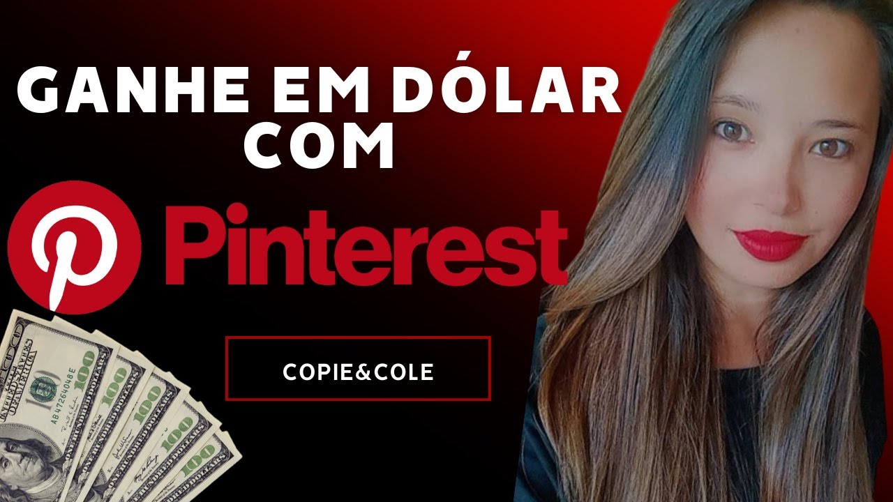 Descubra o Segredo: Como ganhar em DÓLAR no Pinterest! (Afiliado na gringa)