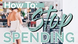 HOW TO STOP SPENDING MONEY | No Spend Month Challenge