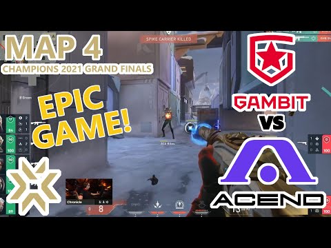 Gambit Esports VS ACEND Map 4 - Highlights - VALORANT Champions 2021 GRAND FINALS