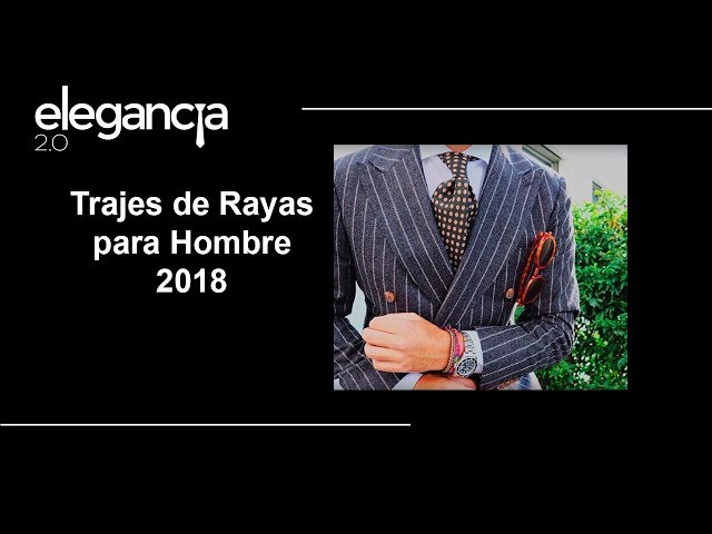 Vídeo relacionado con Traje a Rayas Hombre Traje Vestir Casuales Padrino Juvenil Online Rayas Nochevieja Diplomatico Negra Festivales Batik Poleras Hacer Urbanos Pantalones 44r Confirmacion Antiguos