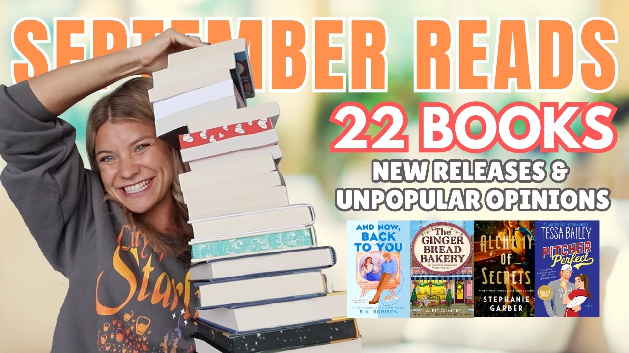 September Reading Wrap Up || 22 Books, 5 Stars, New Fall Romance Reads