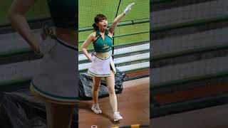 【台湾チア】Wingstars黄澄澄 敢衝敢拼 #wingstars #台鋼雄鷹 #cheerleader #台湾チア