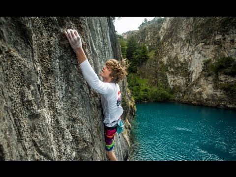Deep-water soloing in Patagonia - Red Bull Psicobloc - TEASER