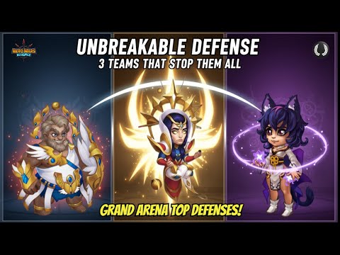 Top 3 Grand Arena Defense Lines — Hero Wars Alliance 2025