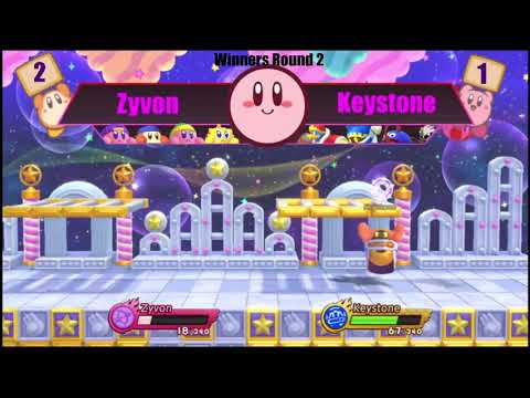 WR2: Zyvon (Parasol, Archer) vs Keystone (Beam, Magolor)