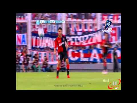 GOL DE MAXI RODRIGUEZ - SAN LORENZO 0 NEWELL'S 1 - FECHA 7 (31 03 2013)