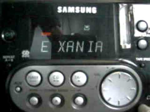 Sporadic E Empfang / Sporadic E Reception - 87.50 MHz - Radio Amore Xania - 20.06.2009