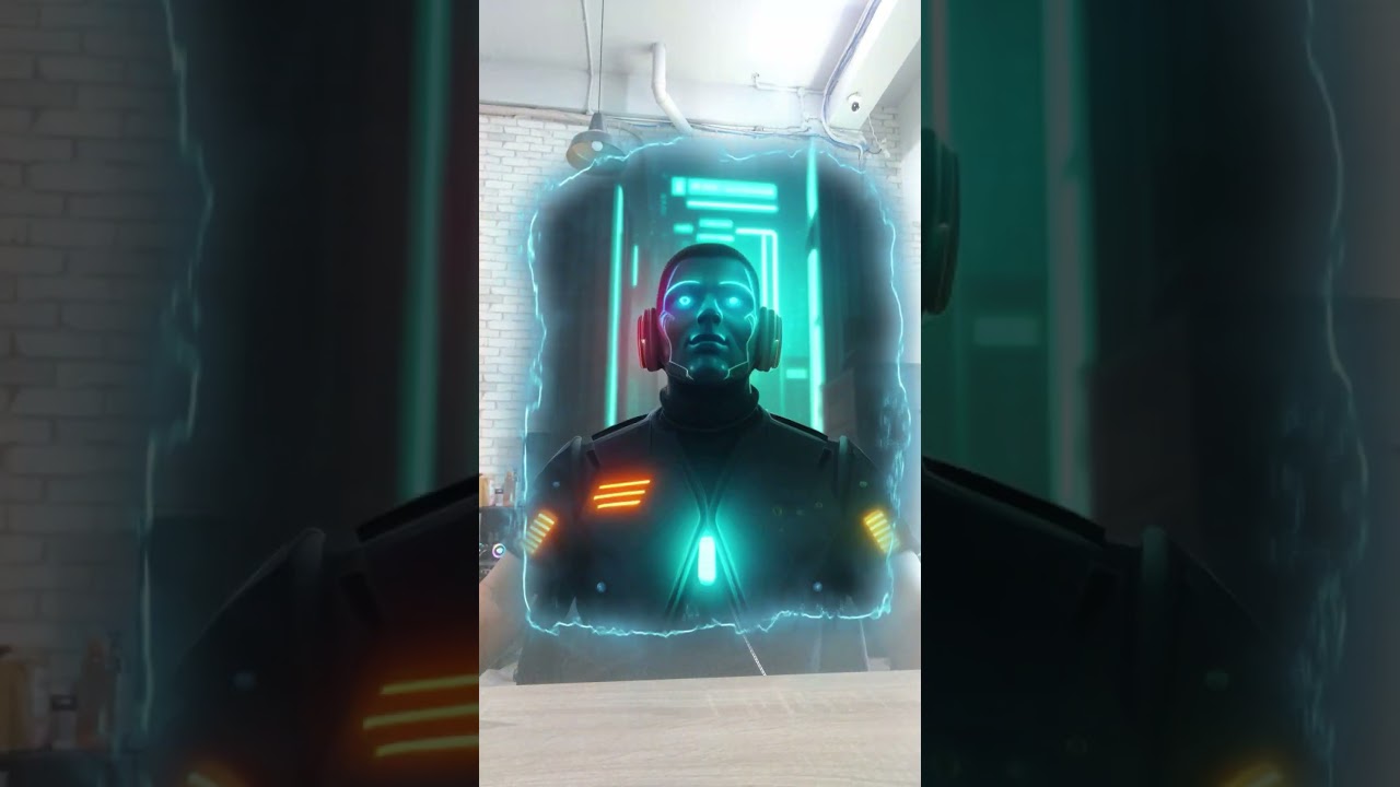 Video Colored Glowing with Stable Diffusion #shorts #controlnet #aivideo #stablediffusion