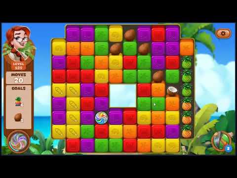 Lost Island Blast Adventure Level 125 - NO BOOSTERS 🏝️ | SKILLGAMING ✔️