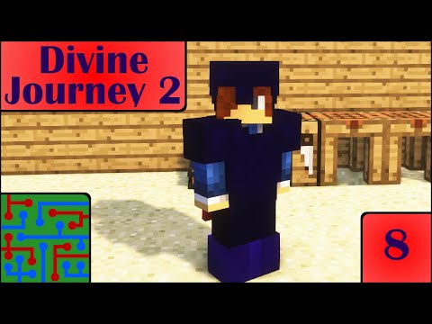 Obsidian Armour! | Minecraft: Divine Journey 2 | Episode 8