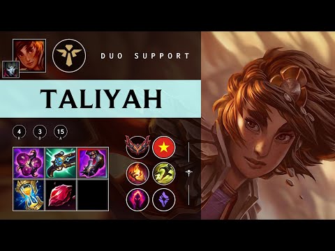 Taliyah Support vs Thresh - VN Grandmaster Patch 25.24