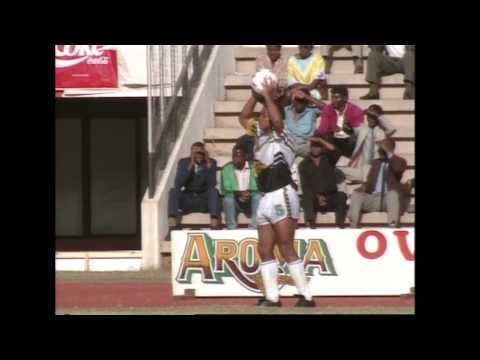 1992 African Nations qualifier in Harare: Zimbabwe 4 South Africa 1
