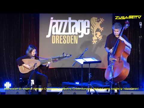 Renaud Garcia-Fons & Claire Antonini Live Konzert @ Jazztage Dresden 2019