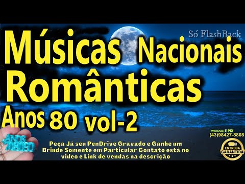 Músicas Nacionais Românticas Anos 80 vol- 2