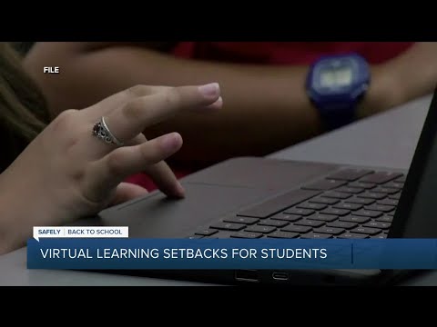 Virtual learning setbacks for students