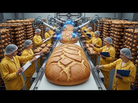 How Bread Is Made in a Factory | Full Production Documentary