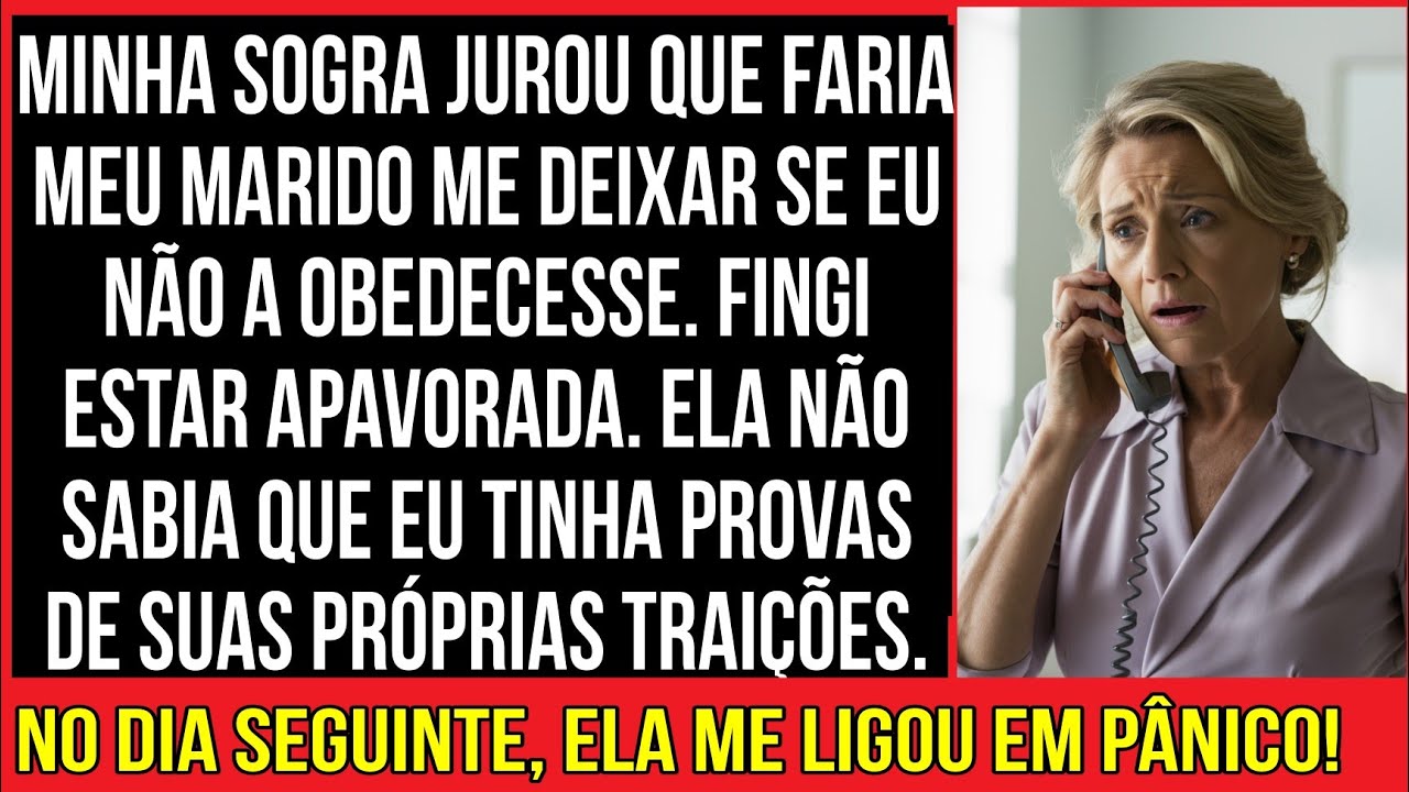 Minha sogra jurou que faria meu marido me deixar se eu não a obedecesse...