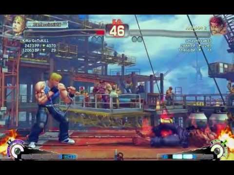SSFIV AE Cody vs Evil Ryu (KiKo GoTsKILL VS smashfreak13)
