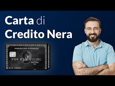 Carta di Credito Nera: le Black Card di Lusso più Esclusive