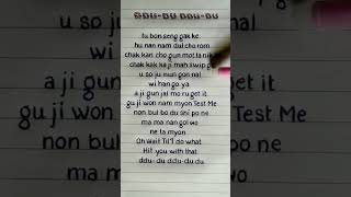 Download lagu BLACKPINK - 'DDU DU DDU DU' Lyrics #lyrics #kpop #blackpink #jisoo #rose #shorts #shortsfeed mp3