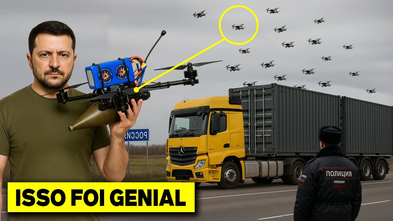How did Ukraine sneak trucks full of kamikaze drones into Russia?