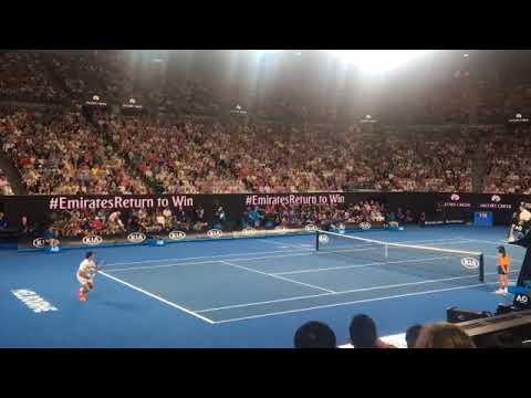 Roger Wins The 1st Set 6-2 | Roger Federer vs Marin Cilic | Australian Open 2018 Final