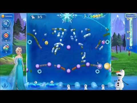Frozen Free Fall: Icy Shot Level 309 - NO BOOSTERS ☃☃☃