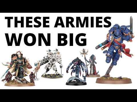 Seven Best Army Lists in Warhammer 40K? Mega-Event Winning Lists!