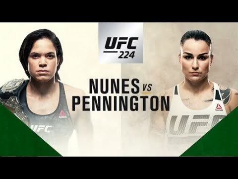 EA UFC 3 - Live Event - UFC 224 - Nunes vs Pennington