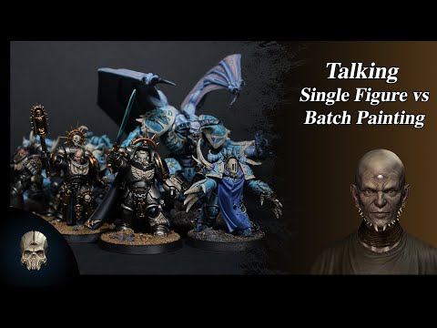 In the Hobby #6 - Painting Single Miniatures vs Batch Painting Warhammer Armies
