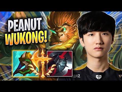 PEANUT IS SO CLEAN WITH WUKONG! - GEN Peanut Plays Wukong JUNGLE vs Nidalee! | Season 2023