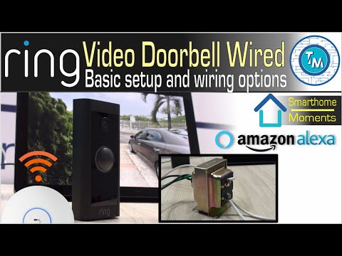 Ring Video Doorbell Wired - How to wire and setup