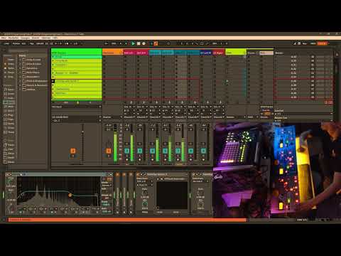 Korg Live - LiveRec01 - testing Patterns for Liveset